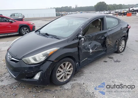 2014 Hyundai Elantra Se из США, поврежденный, VIN KMHDH4AEXEU085839